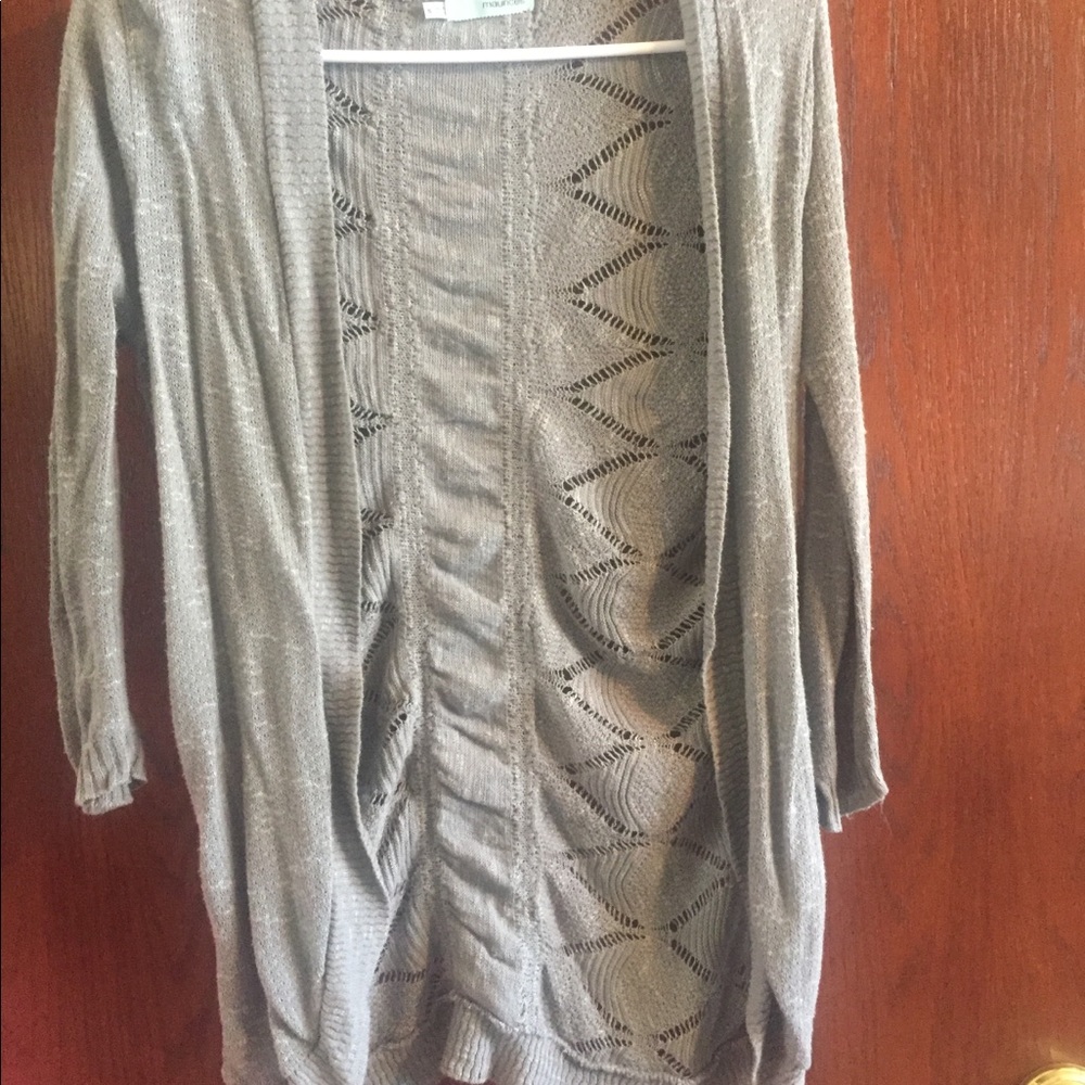 Three quarter length sleeves